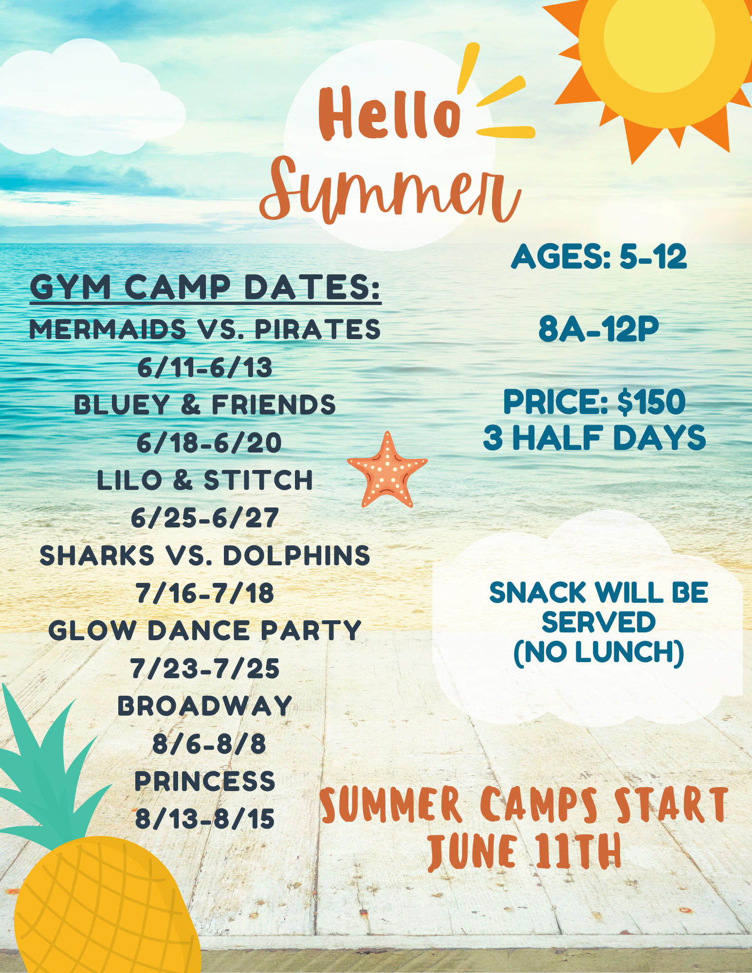 Summer Camps at Mid Iowa Gymnastics